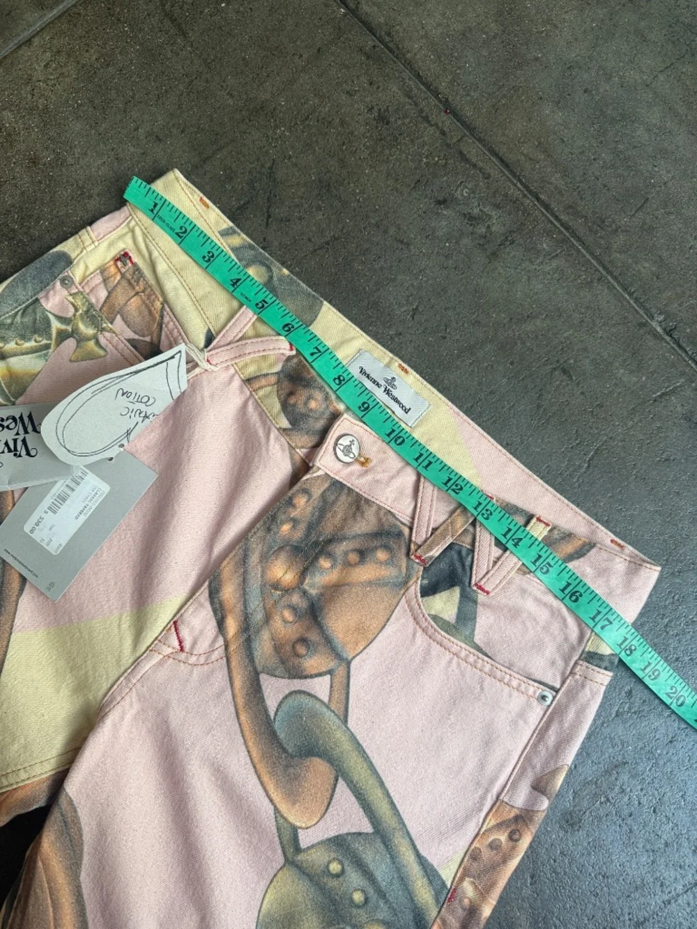 Vivienne Westwood New 530$ A/W 2022 over orb jeans w/ - Picture 8 of 11